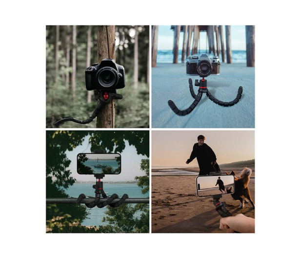 Puluz Tripod elastyczny z pilotem do smartfonów i kamer sportowych - 1508906 - zdjęcie 4